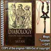 antique book occult black magic rare esoteric manuscript diabology satan satanic