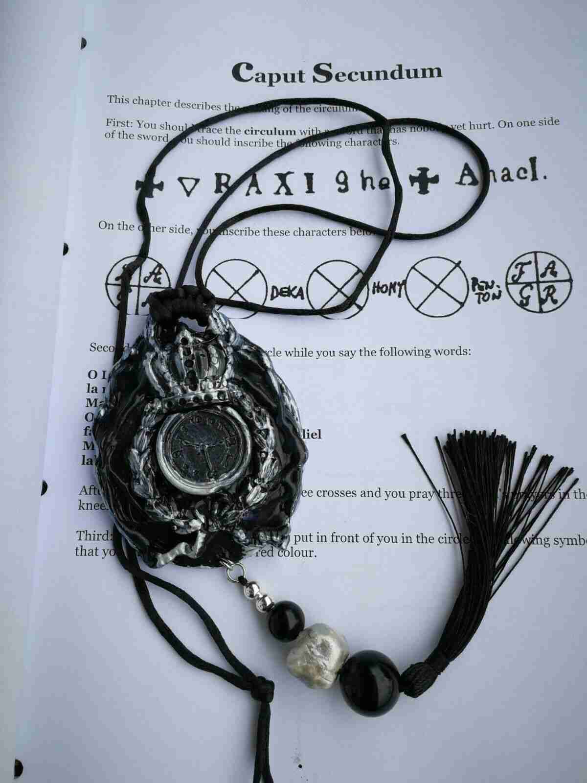 Antique Book Grimoire Magic Rare Esoteric Manuscript Occultism Occult Witchcraft - Image 8