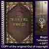 antique book occult black magic rare esoteric manuscript demons satanic grimoire