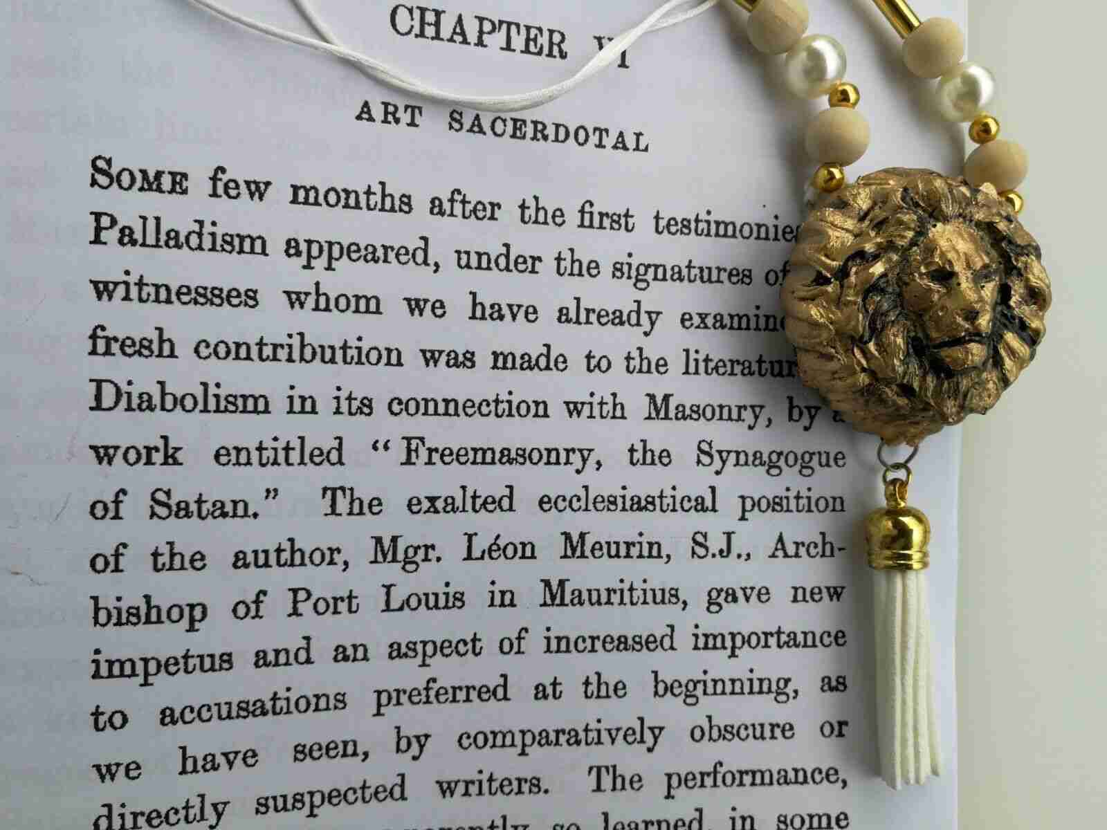 Antique Book Magic Occult Esoteric Witchcraft Grimoire Masonic Rite Occultism 2 - Image 8