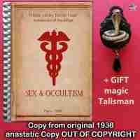 Antique Book Grimoire Magic Rare Esoteric Manuscript Occultism Manual Witchcraft