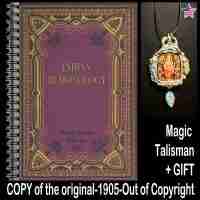 antique book occult indian demonology hindu occultism black magick dark grimoire