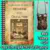 Antique Book Medicine Occultism Old Anatomy Magic Witchcraft Esoteric Manuscript