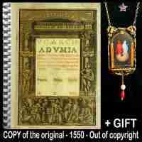 Antique Book Alchemy Cabalistic Magic Manuscript Occult Grimoire Latin Language