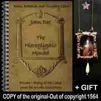 Antique Book Grimoire Magic Rare Esoteric Manuscript Occultism Manual John Dee 1