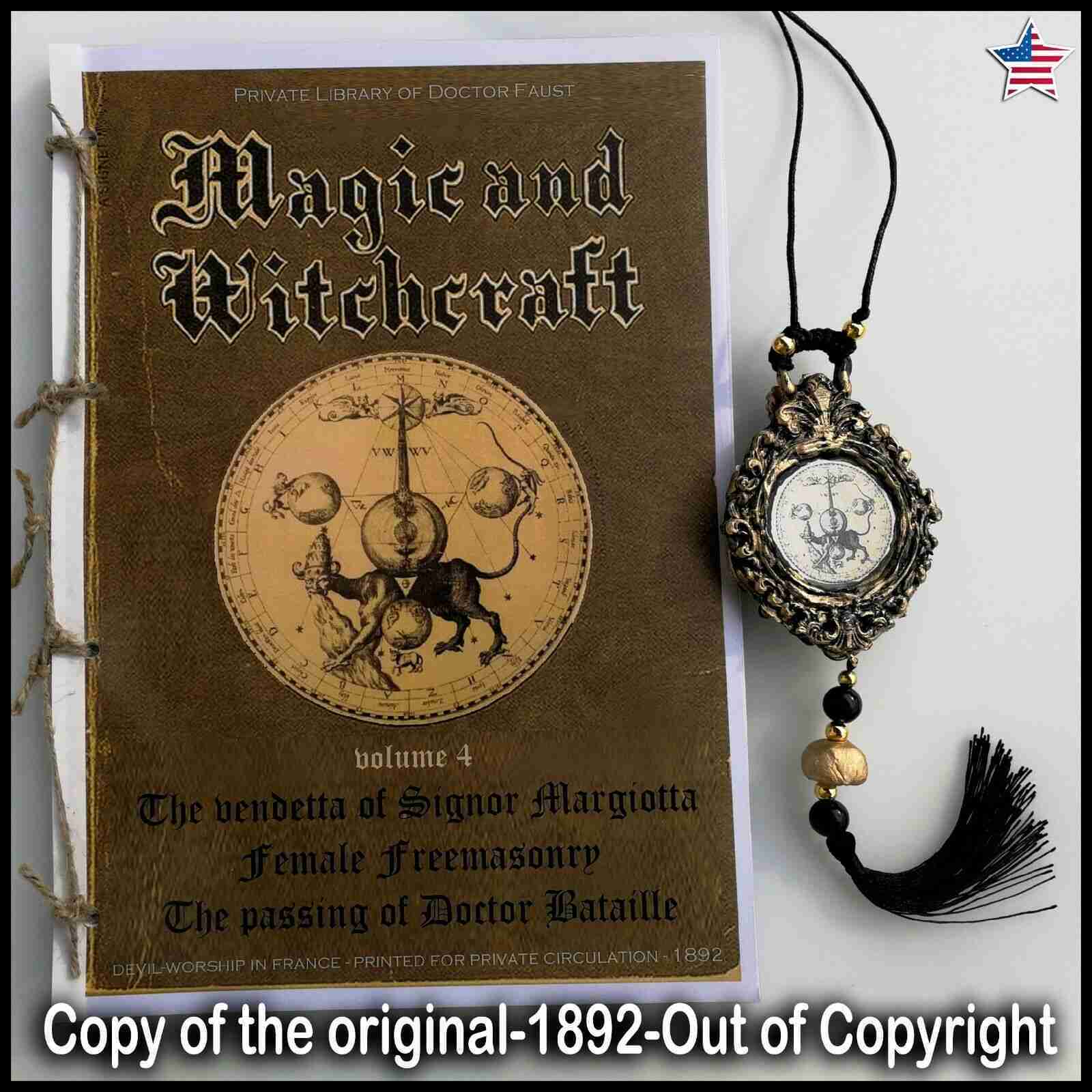 Antique Book Magic Occult Esoteric Witchcraft Masonry Satanic Secret Societies 4