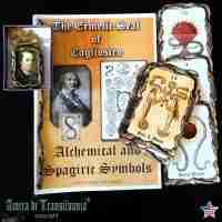 Antique Book Alchemy Cabalistic Magic Occult Grimoire Manuscript Cagliostro Gift