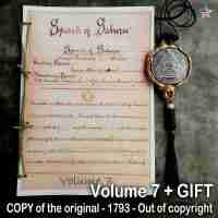 antique book occult black magic manuscript grimoire handwritten magical saturn 7