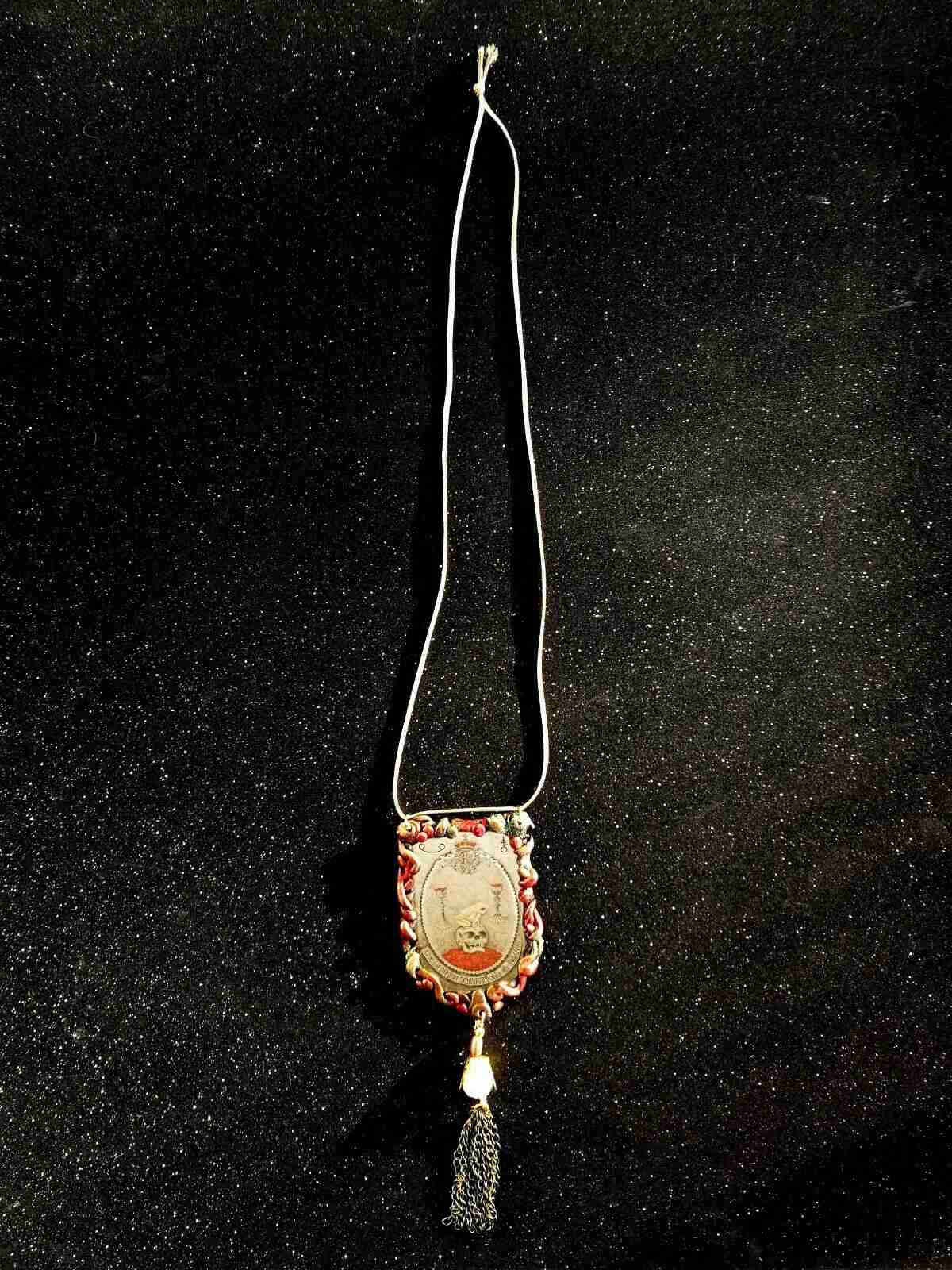 gothic jewel talisman satanist pendant devil satan amulet necklace lucifer - Image 4