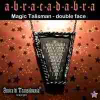 abracadabra woman men jewelry talisman pendant necklace magic amulet charm name