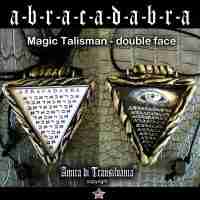Abracadabra Magic Formula Talisman Effective Power