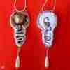 White Snake Pendant Apple Necklace Jewelry Magic Talisman Amulet Attraction Love