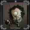 talisman amulet pendant necklace jewelry layered lariat locket bib saturn silver