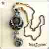 Gothic Jewelry Wicca Talisman Steampunk Necklace Amulet Pendant Punk Rave Charm