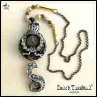 Gothic Jewelry Wicca Talisman Steampunk Necklace Amulet Pendant Punk Rave Charm