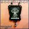 moon talisman gothic jewelry amulet pendant evil eye abraxas wicca pagan witches