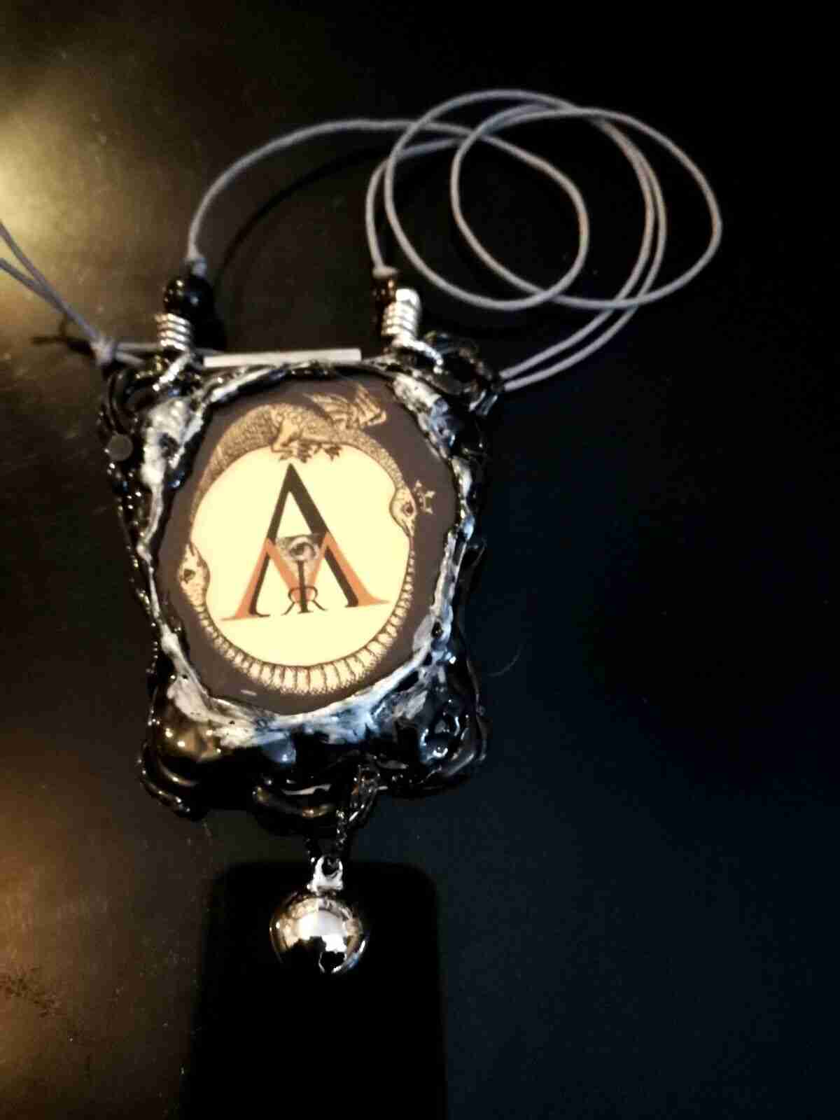 moon talisman gothic jewelry amulet pendant evil eye abraxas wicca pagan witches - Image 5