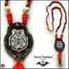 theosophic magic talisman amulet pendant necklace jewel good luck money powerful