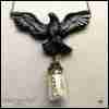 Magic Talisman Black Raven Crow Necklace Pendant Urn Amulet Powerful Witchcraft
