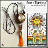 talisman necklace amulet pendant charms jewel good luck love money tarot cards 1