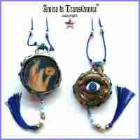 blue eye protection magic talisman jewelry woman amulet pendant charm necklace