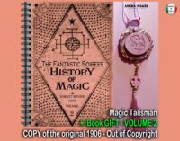 Antique Book History of Magic, Witchcraft Occult Occultism Magick, Rare Antiquarian Collectible Grimoire Forbidden Knowledge v2