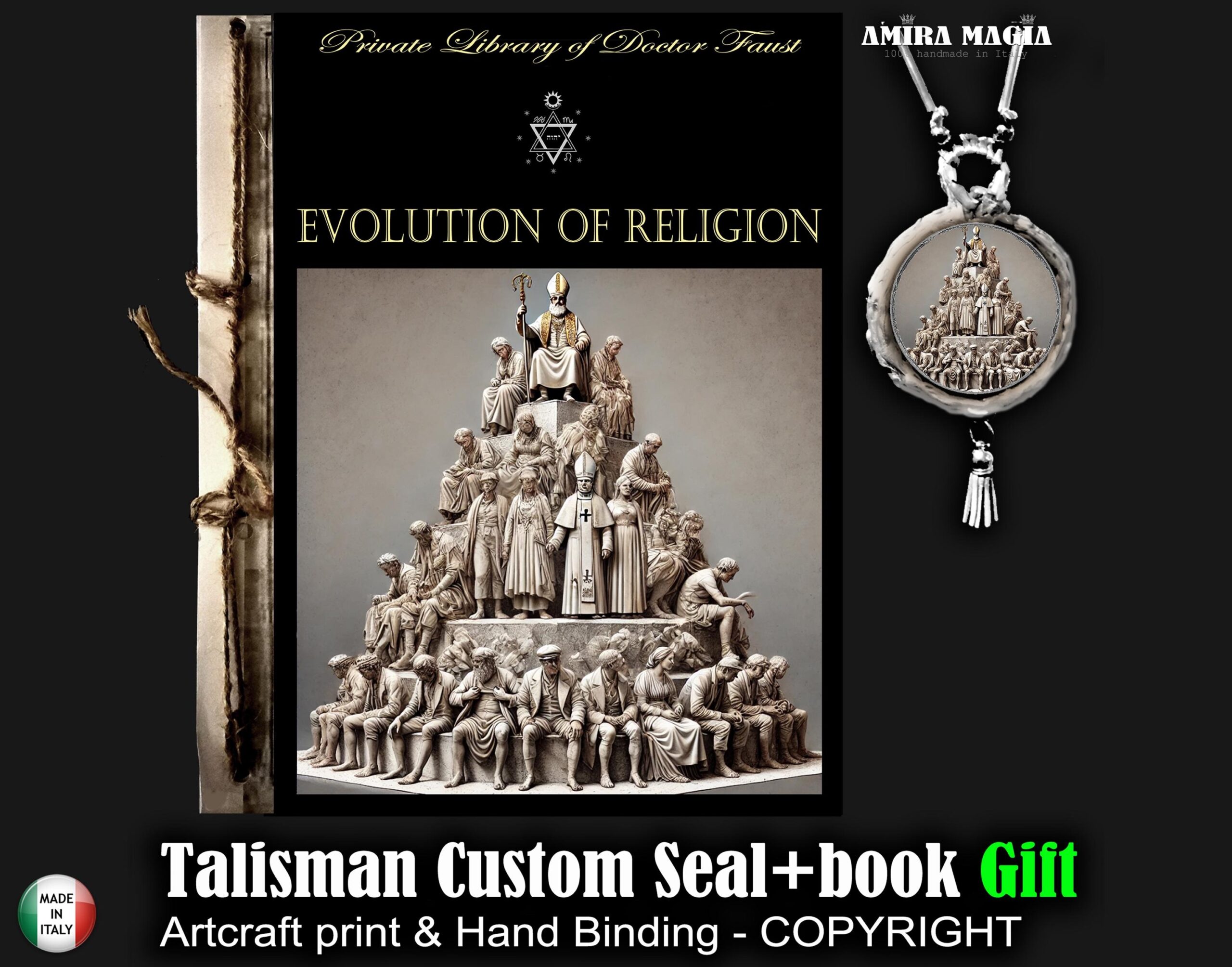 Forbidden Knowledge, Evolution of Religion Philosophy, Occult Book by Hidden Order, Spiritual Umanity Mystical Religious
