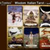 art tarot cards deck handmade painted set major minor arcana limited edition collectible curiosity cartomancy reading vintage antique oracle