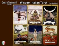 art tarot cards deck handmade painted set major minor arcana limited edition collectible curiosity cartomancy reading vintage antique oracle