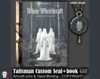 White Witchcraft Spell Grimoire, White Magic Book, Forbidden Knowledge Magick Practical Ritual Manual Energy Channeling