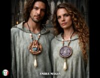 Mother Earth, Woman Protection Amulet, Goddess Gaia Talisman, Ouroboros Snake Wealth Richness Money Attraction Jewelry