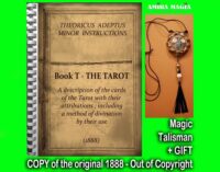 Antique Book, Tarot Reading Instruction Meaning, Cartomancy Oracle Book Minor Arcana, Divination Method Reading Psychic