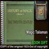 Magic Book, Antique Witchcraft History Occult Secret Societies, Twelfth Century Esoteric Manuscript Historical Manual