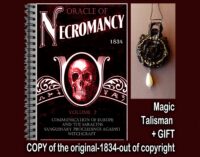 Necromancy Book, Antique Occultism Esotericism History, Occult Dark Magic Sorcery, Necromancer Magick Historical Manuscript