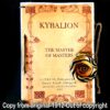 Antique Book Magick Occult, Kybalion Manuscript Hermetic Powerful Magic, Esoteric Occultism Grimoire Vitriol Magick Eye