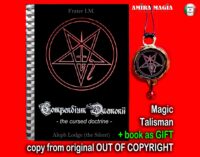 Antique Book, Satanic Esotericism Satanism & Occultism, True Satanist Manual, Lucifer Satan Occult Dark Magic Ritual