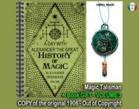 Antique Book History of Magic, Dark Witchcraft Occult Occultism Sorceries, Antiquarian Collectible Magick Grimoire
