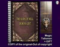 Satanic Book, Luciferian Knowledge Esoteric Satanism, Lucifer Satan Grimoire, Gods of Hell Devil Ritual