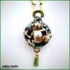 Green Tree Frog, Poison Dart Frog, Witch Jewelry Amulet Pendant, Magical Power Money Attraction Talisman, Moses Ten Plague