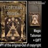 Luciferian Book, Esoteric Satanism Grimoire, Occult Satanist Lucifer Satan Forbidden Knowledge, Satanic Magick Antiquarian Collectible
