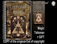 Luciferian Book, Esoteric Satanism Grimoire, Occult Satanist Lucifer Satan Forbidden Knowledge, Satanic Magick Antiquarian Collectible