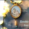 Guardian Angel, Cherubim Pendant Magic Symbols, Angel Wings Magic Talisman, Archangel Charm Seraphim, Cherub Jewelry Bib