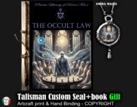 Brotherhood Books, Hermetic Astrology Alchemy Magic Grimoire, Forbidden Knowledge Manual Occultism Secret Societies Seal
