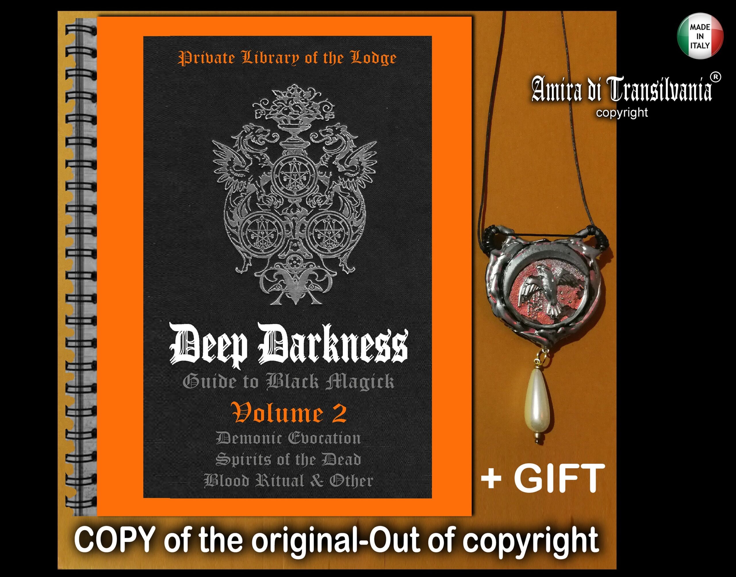 Antique Book Occultism, Esotericism Occult Dark Magic, Forbidden Knowledge, Banned Grimoire, Magick Demonic Evocation