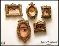 Evil Eye Home Protection Talisman, House Sigil Protector, Wall Vintage Frames Antique Witchcraft Supplies