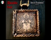 Satanic Symbol, Baphomet Talisman Satan Devil Pendant, Magic Satanist Ritual Amulet, Black Goat Occult Magick