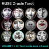 Tarot Cards Deck, Muse Diva Guide Book, Sibyl Oracle Old Hollywood Cartomancy Fortune Teller