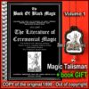 Antique Book Ritual, Theurgy Ceremonial Magic Gnosticism, Satanic Manuscript Esoteric Satanism, Secret Societies Grimoire