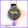Sign of Taurus Constellation, Star Horoscope Talisman Necklace, Zodiac Amulet Divination Pendant, Jewelry Earth Sigil