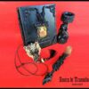 Witchcraft Set, Baphomet Magic Kit Sorceries, Candle Stick Incense Burner, Feather Pen Talisman Amulet